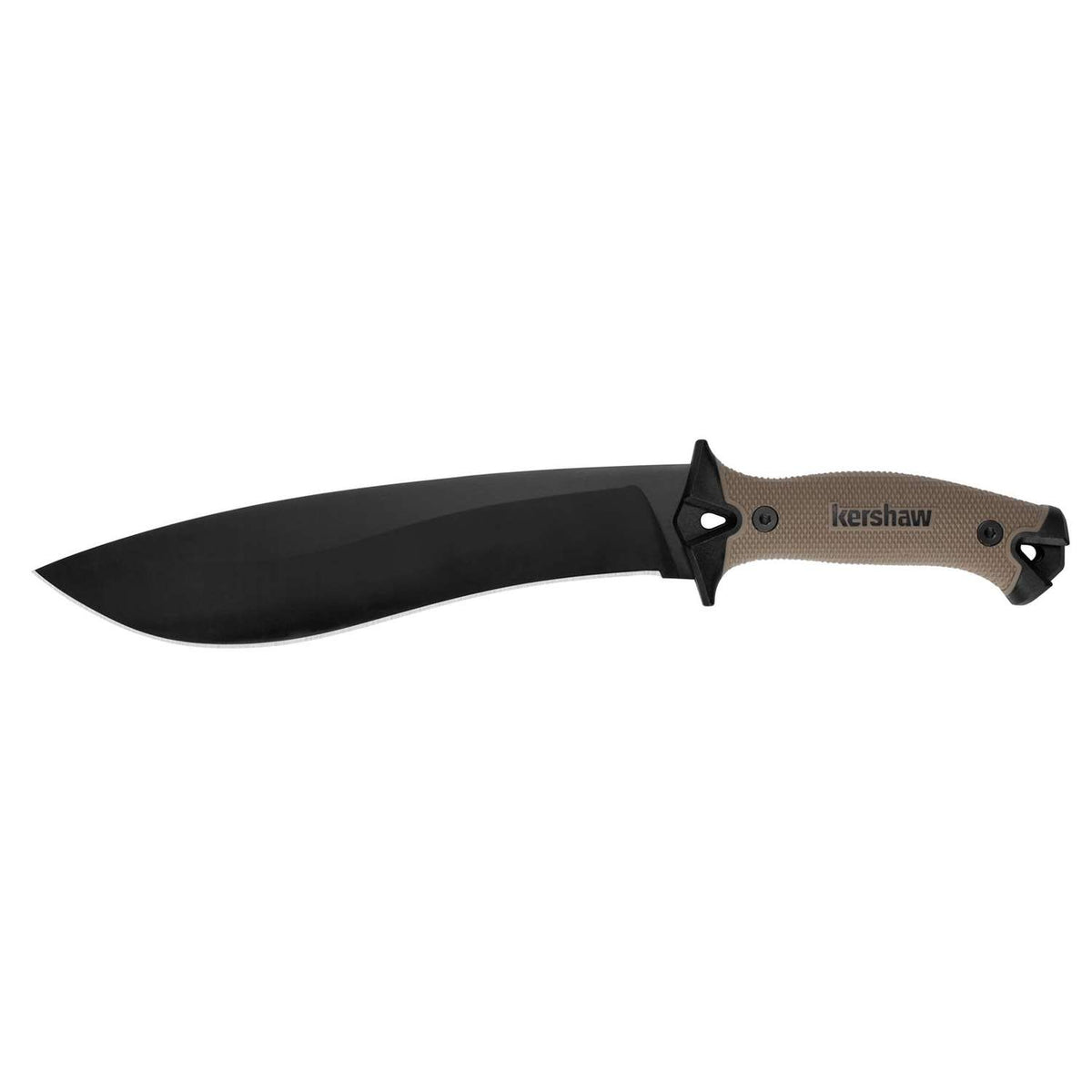 Kershaw Camp 10 Machete 25 cm Non-Slip Tan/Black Handle 1077TAN