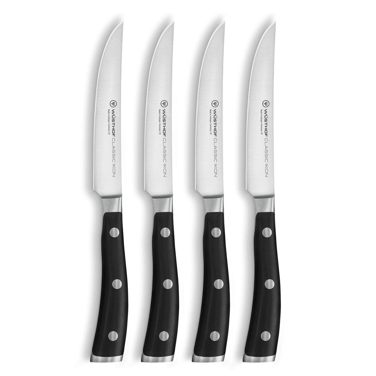 Wusthof Steak Knives 12 cm 4 pcs Set Classic Ikon 1120360401