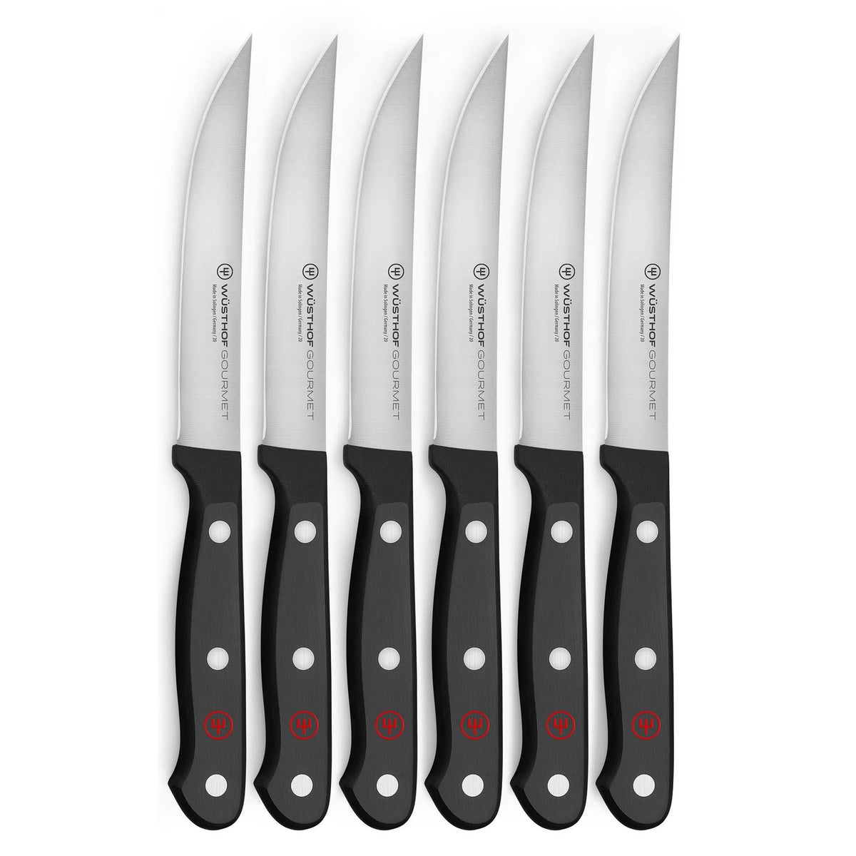Wusthof Steak Knives 12 cm 6 pcs Set Gourmet 1125060601