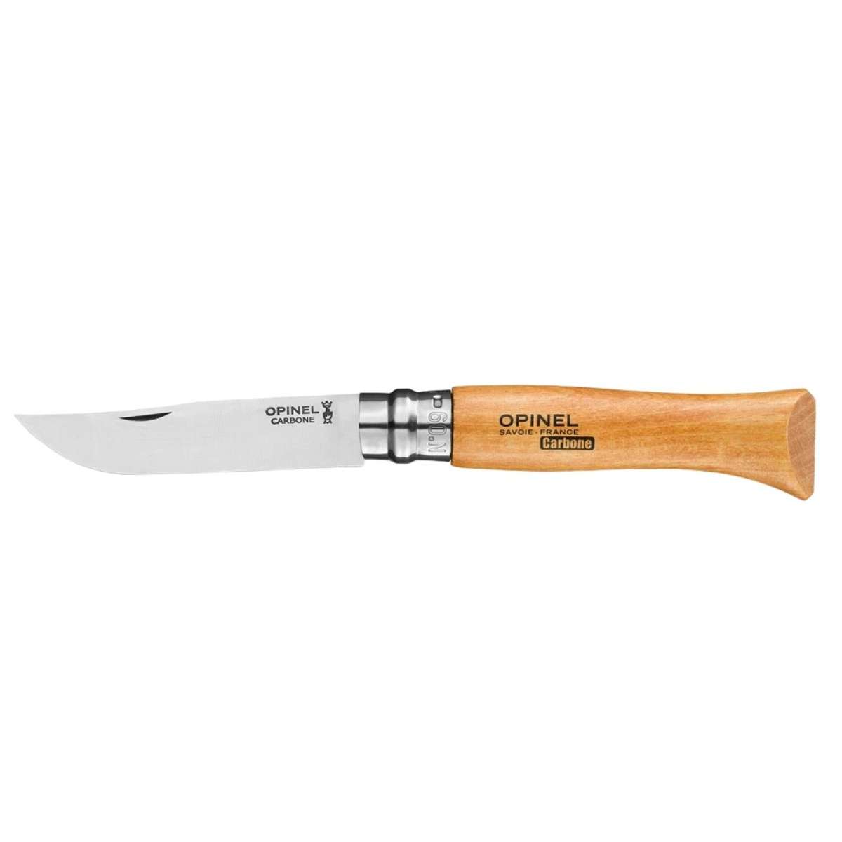 Opinel Pocket Knife 9 cm Beech Wood Handle No 9 Carbon 113090