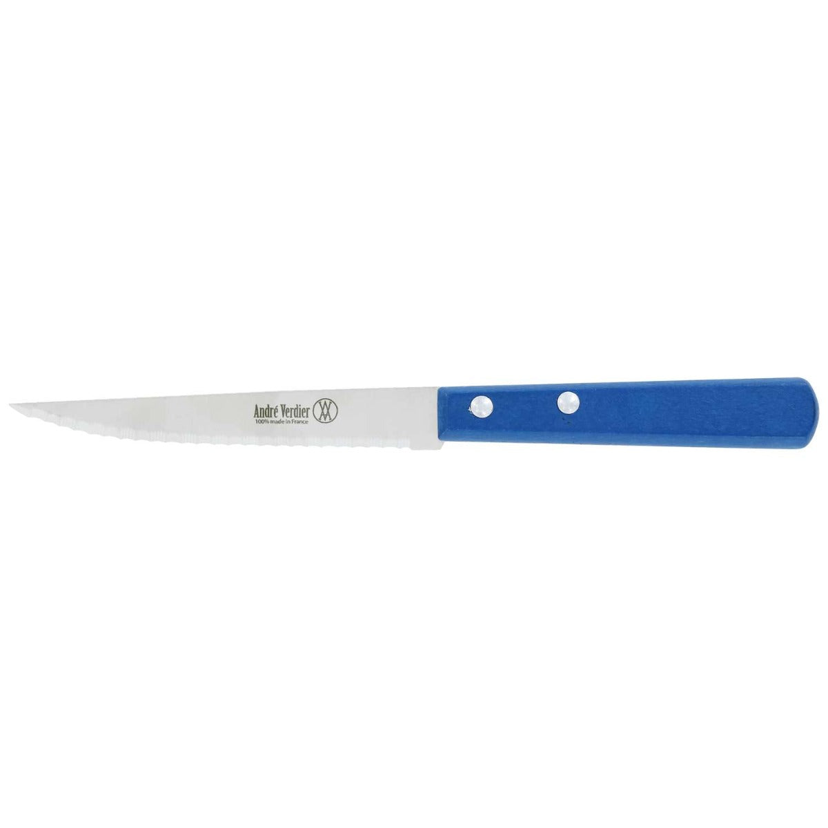 Andre verdier Steak Knife 11 cm Blue Wooden Handle Prepa Culi