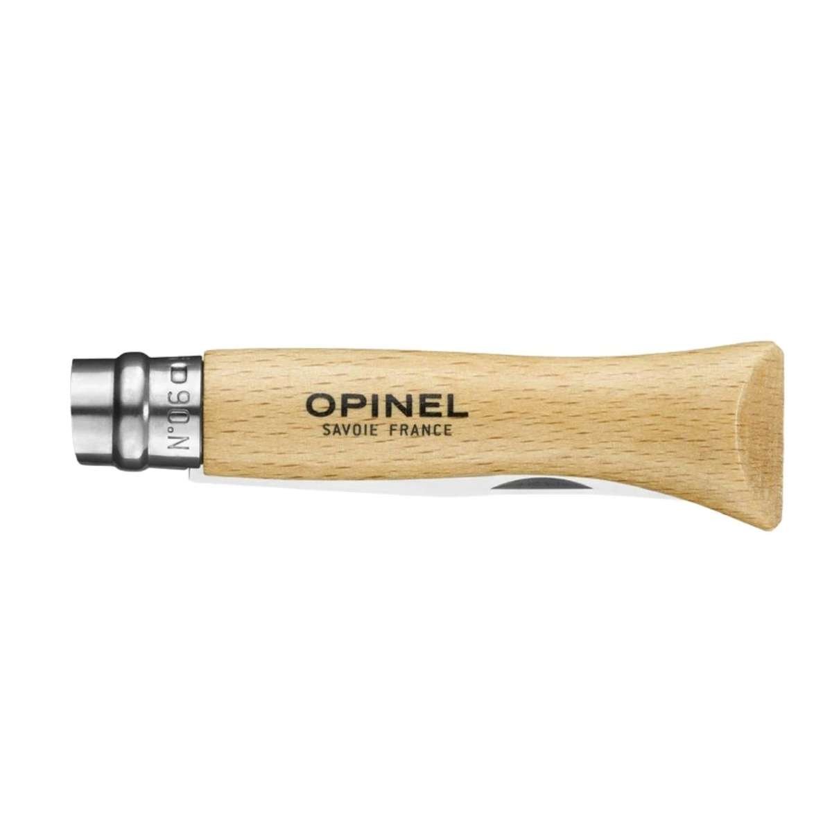 Opinel Pocket Knife 7 cm Beech Wood Handle No 6 Inox 123060