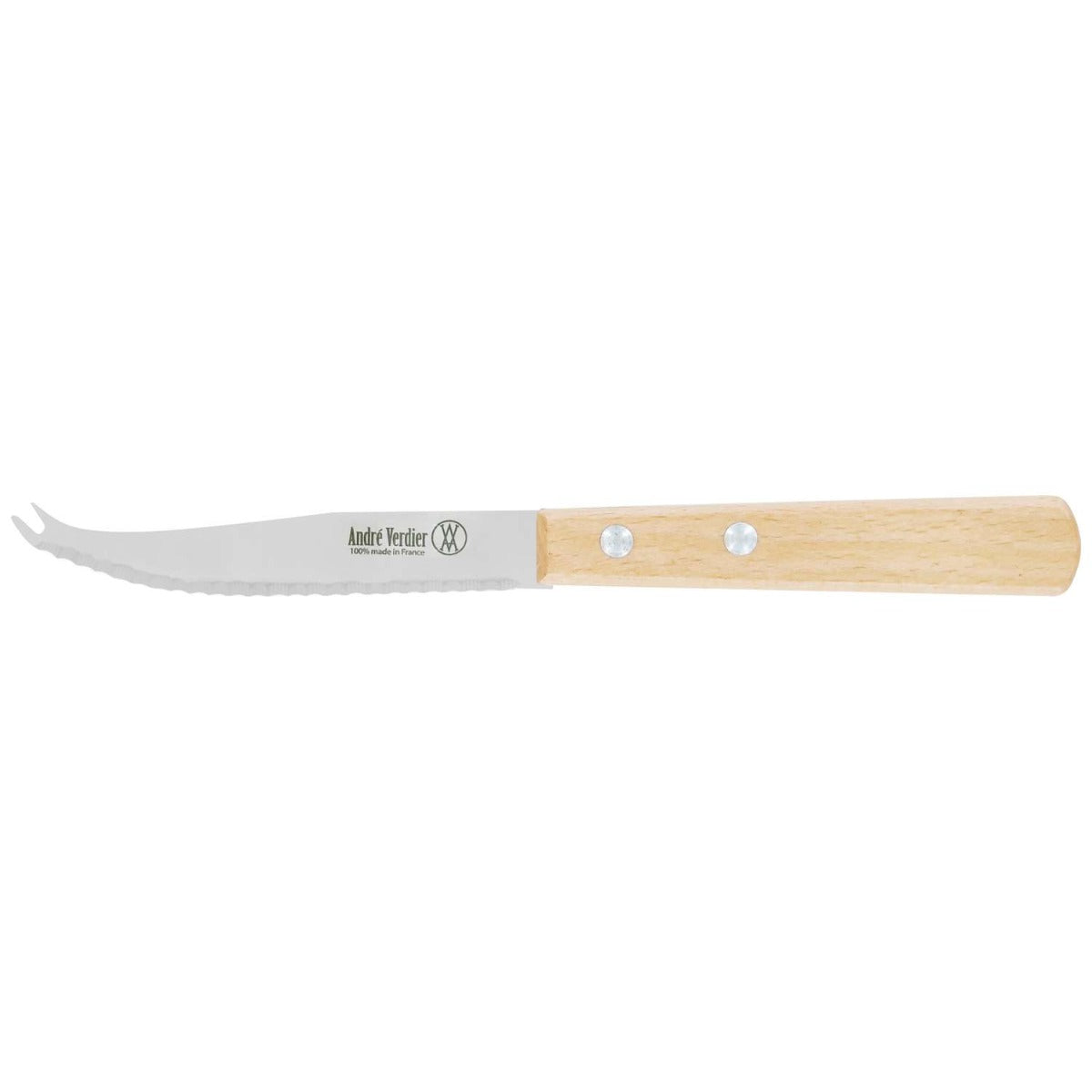 Andre verdier Serrated Cheese Knife 11 cm Wooden Handle Prepa Culi