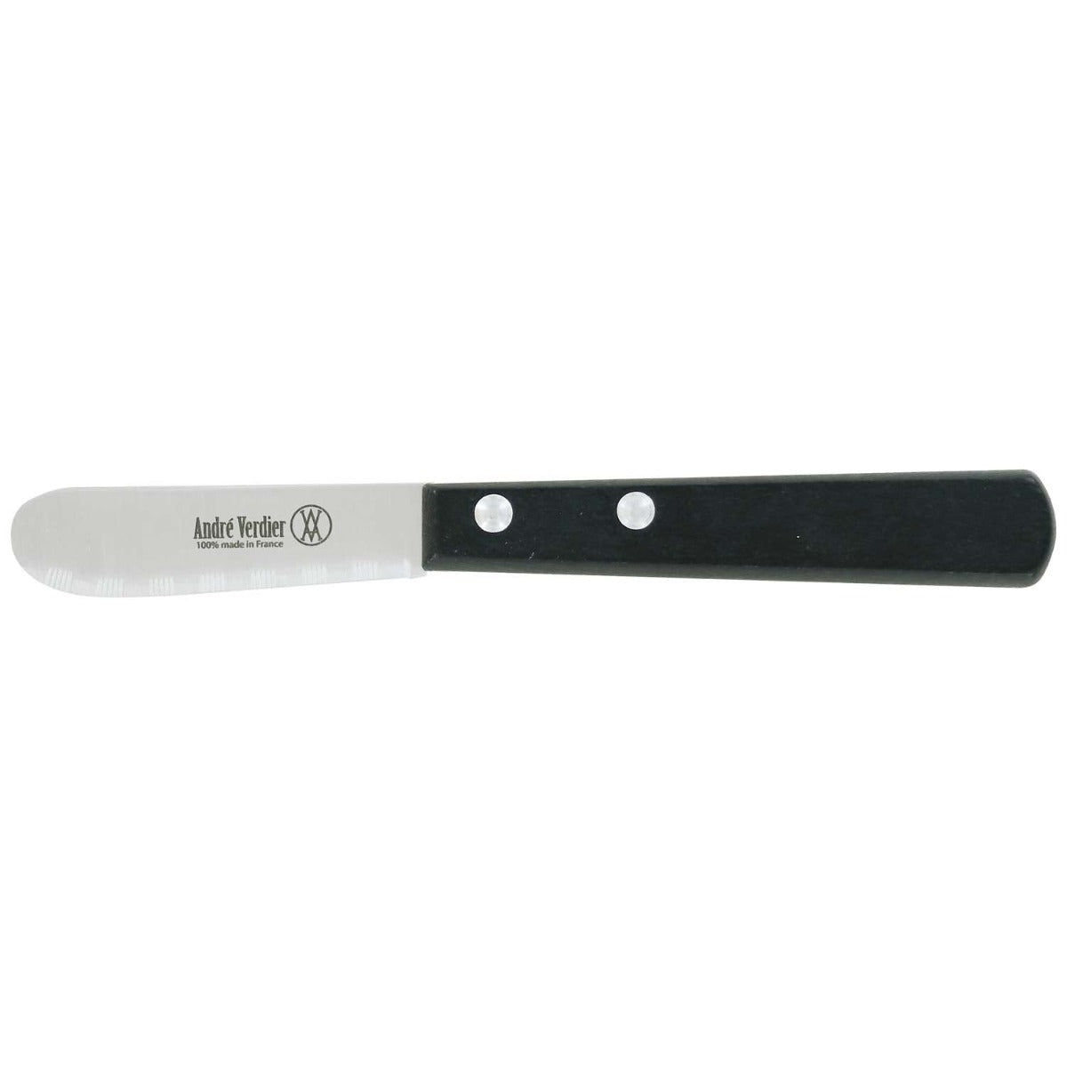 Andre verdier Butter Knife 6.5 cm Black Wooden Handle Prepa Culi