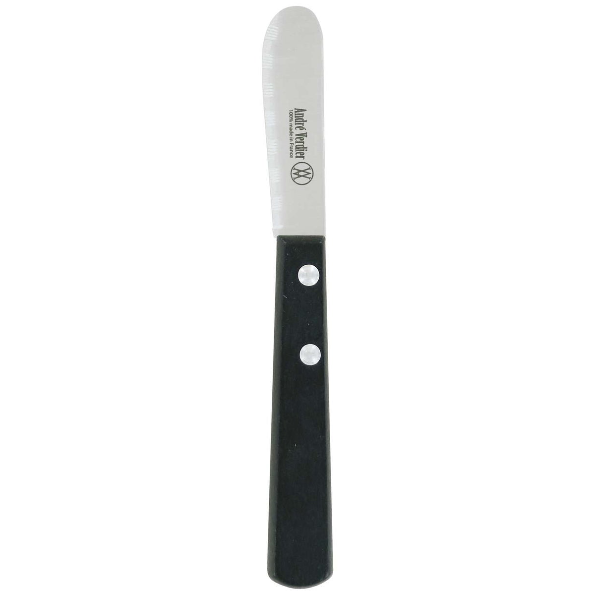 Andre verdier Butter Knife 6.5 cm Black Wooden Handle Prepa Culi