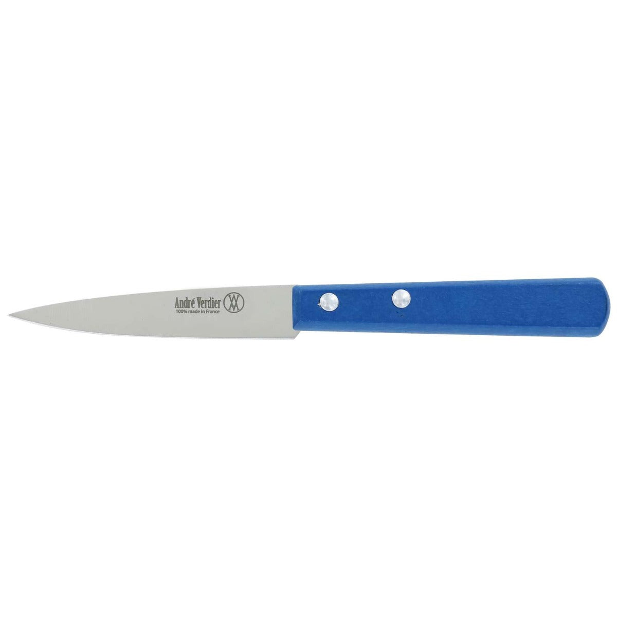 Andre verdier Paring Knife 9 cm Blue Wooden Handle Prepa Culi