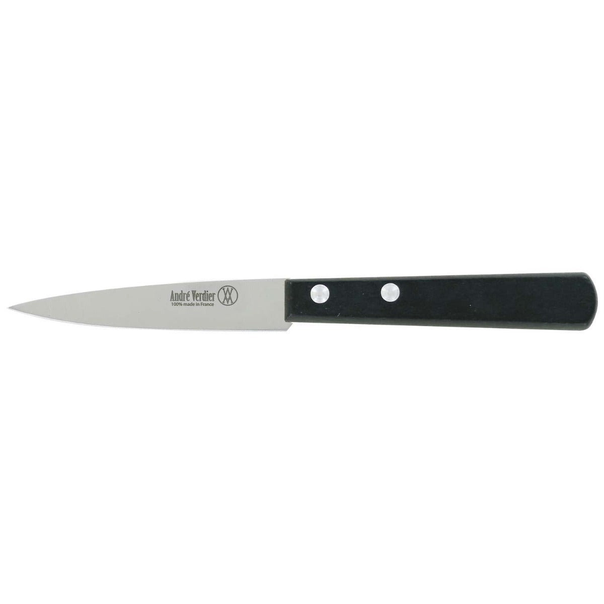 Andre verdier Paring Knife 9 cm Black Wooden Handle Prepa Culi