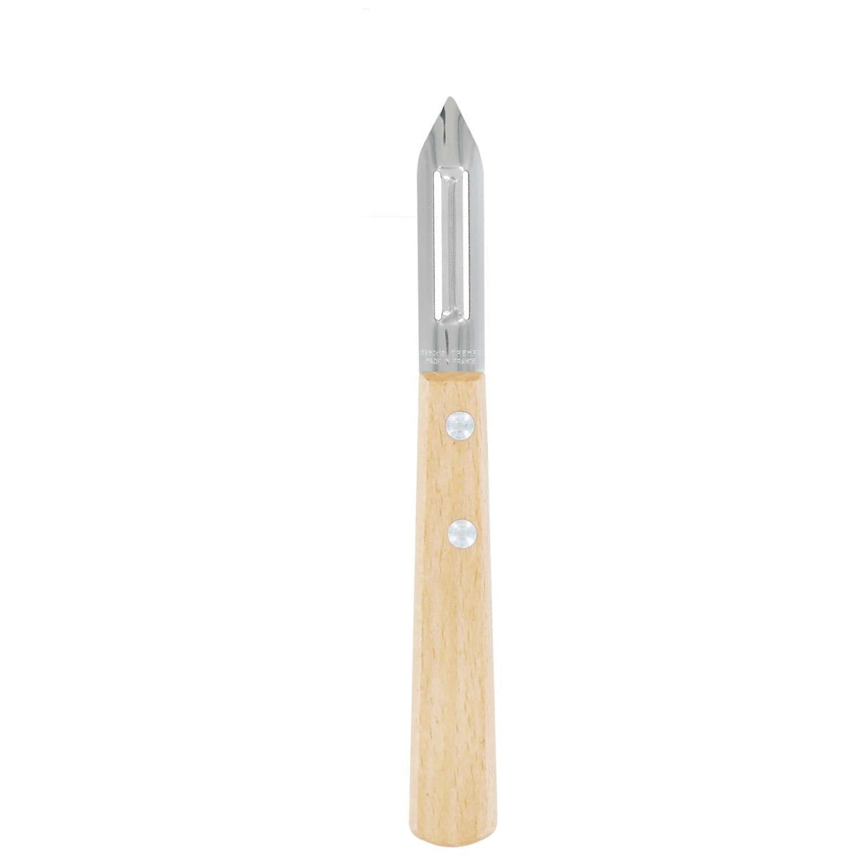 Andre verdier Peeler 6 cm Wooden Handle Prepa Culi 131DR.HNV