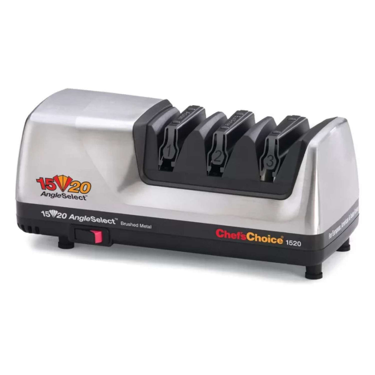 Chef's choice 3-Stage Electric Sharpener 1521 Diamond Hone AngleSelect 13815201
