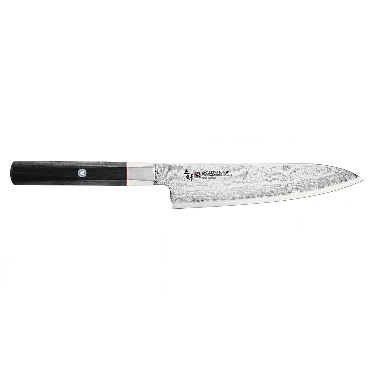 Mcusta zanmai Damascus Chef's Knife 18 cm Hybrid Splash HZ2-3004DS