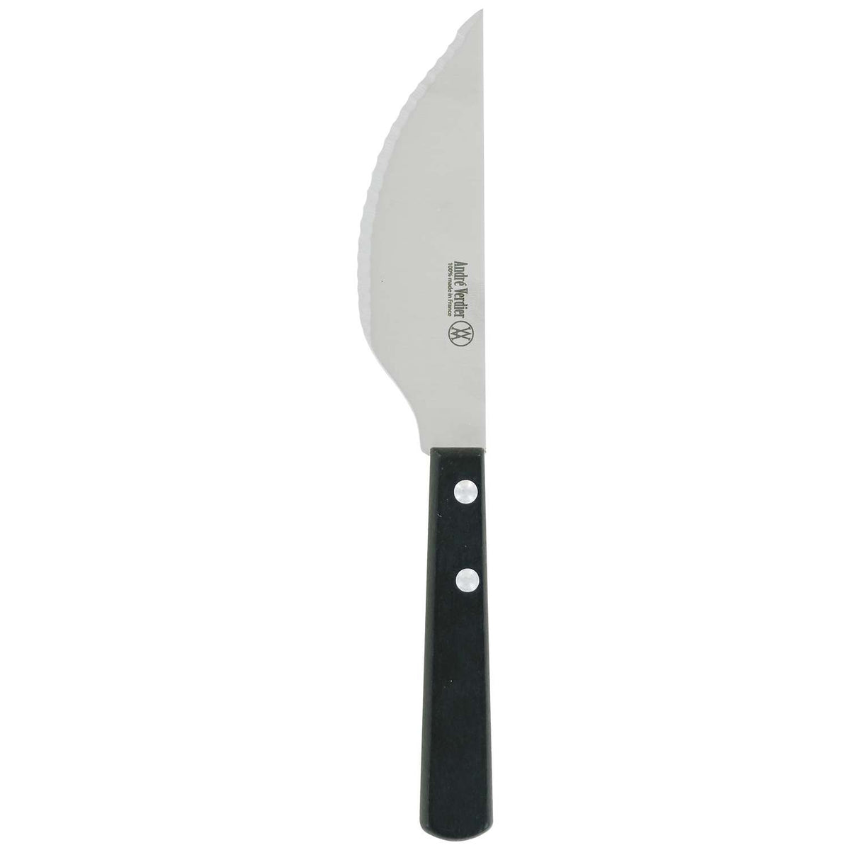 Andre verdier Serrated Pizza Knife 11 cm Black Wooden Handle Prepa Culi