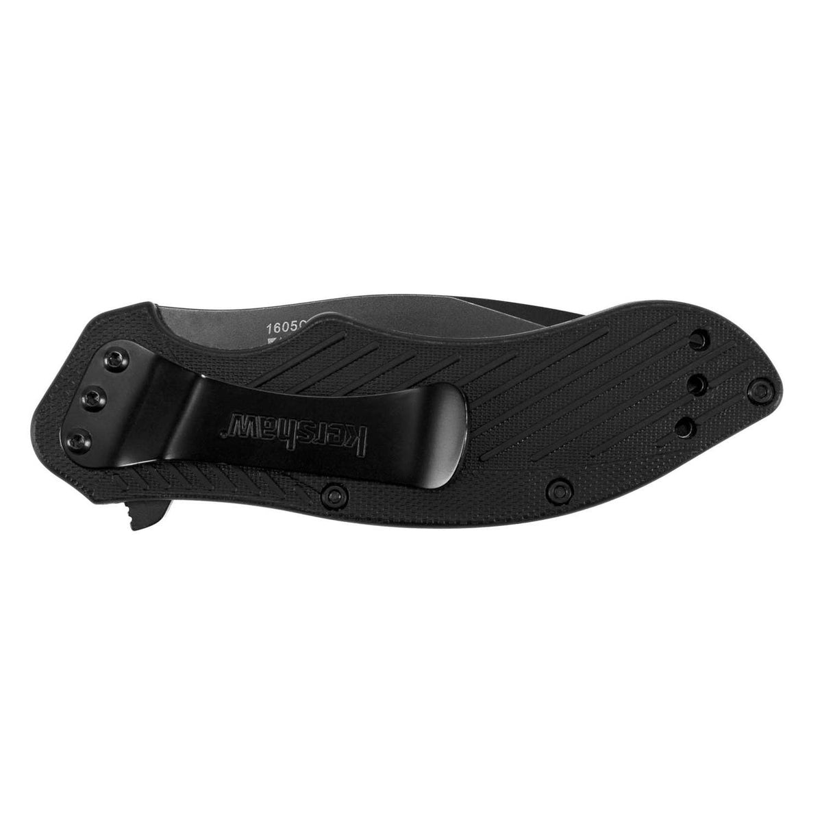 Kershaw Clash Serrated Black Pocket Knife 8 cm Black Handle 122 gr 1605CKTST