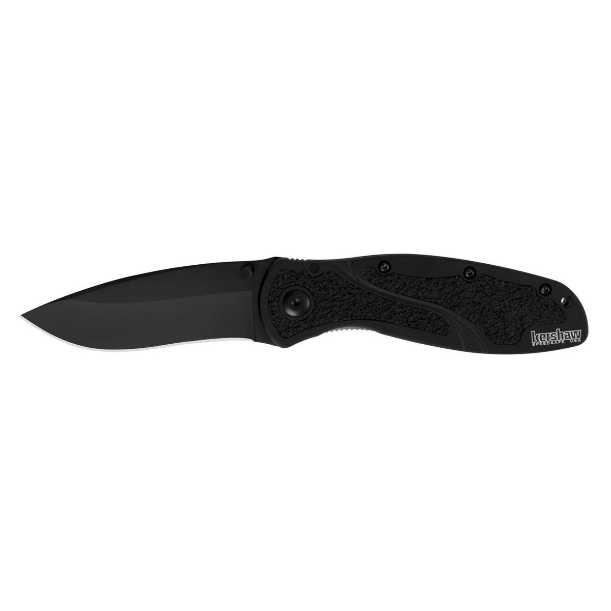 Kershaw Blur Black Ceracote Pocket Knife 9 cm Black Handle 111 gr 1670BLK