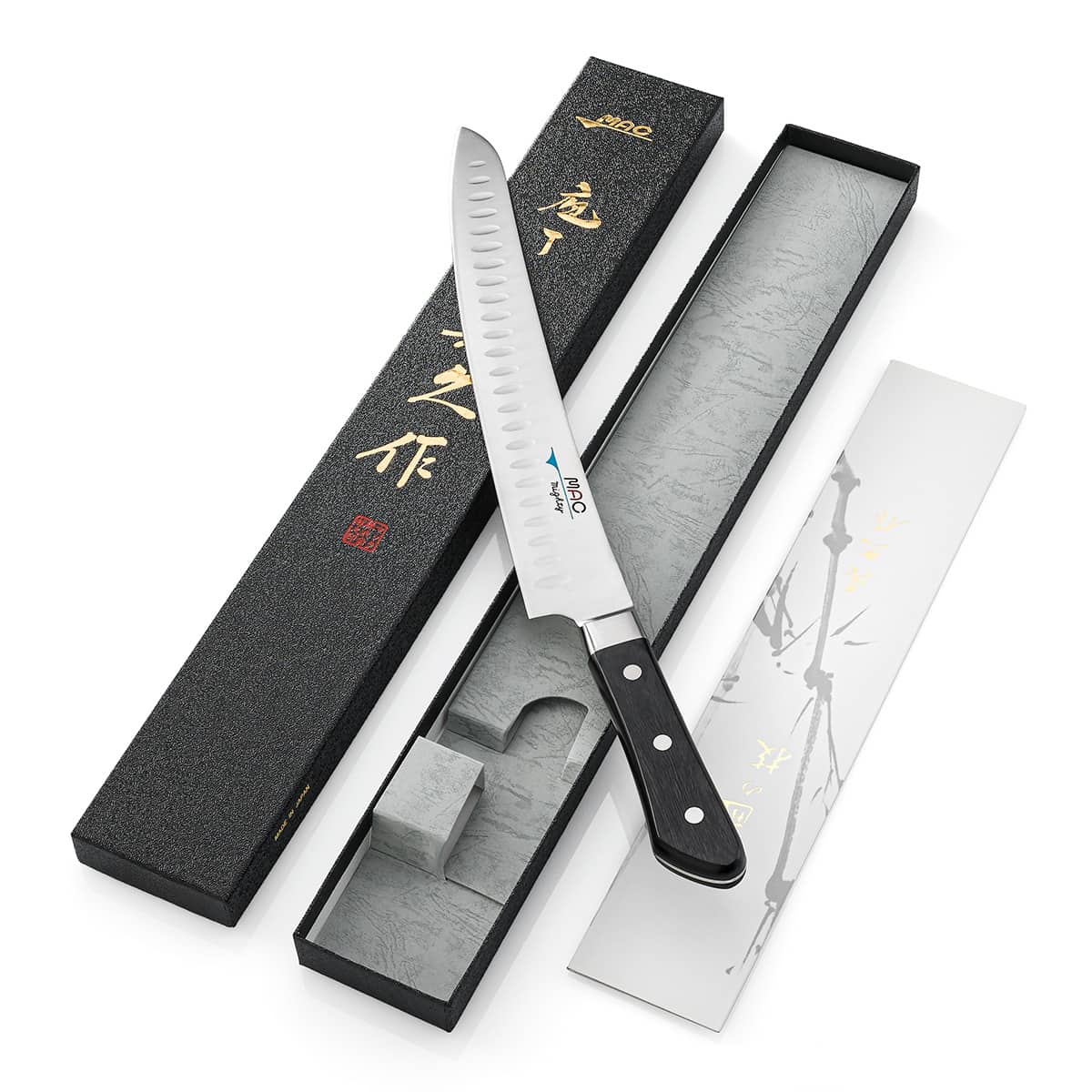 MAC Hollow Edge Slicing Knife 25 cm Professional Series MCK-105-D