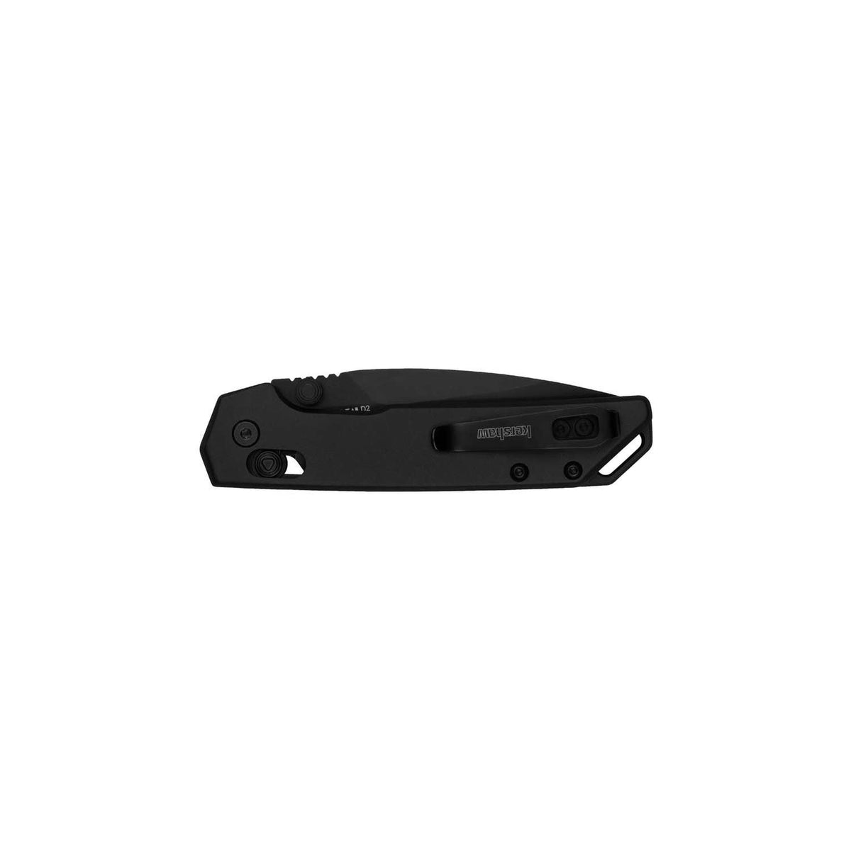 Kershaw Mini Iridium Black Pocket Knife 8 cm Black Handle 71 gr 2051BLK
