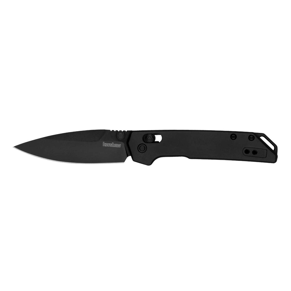 Kershaw Mini Iridium Black Pocket Knife 8 cm Black Handle 71 gr 2051BLK
