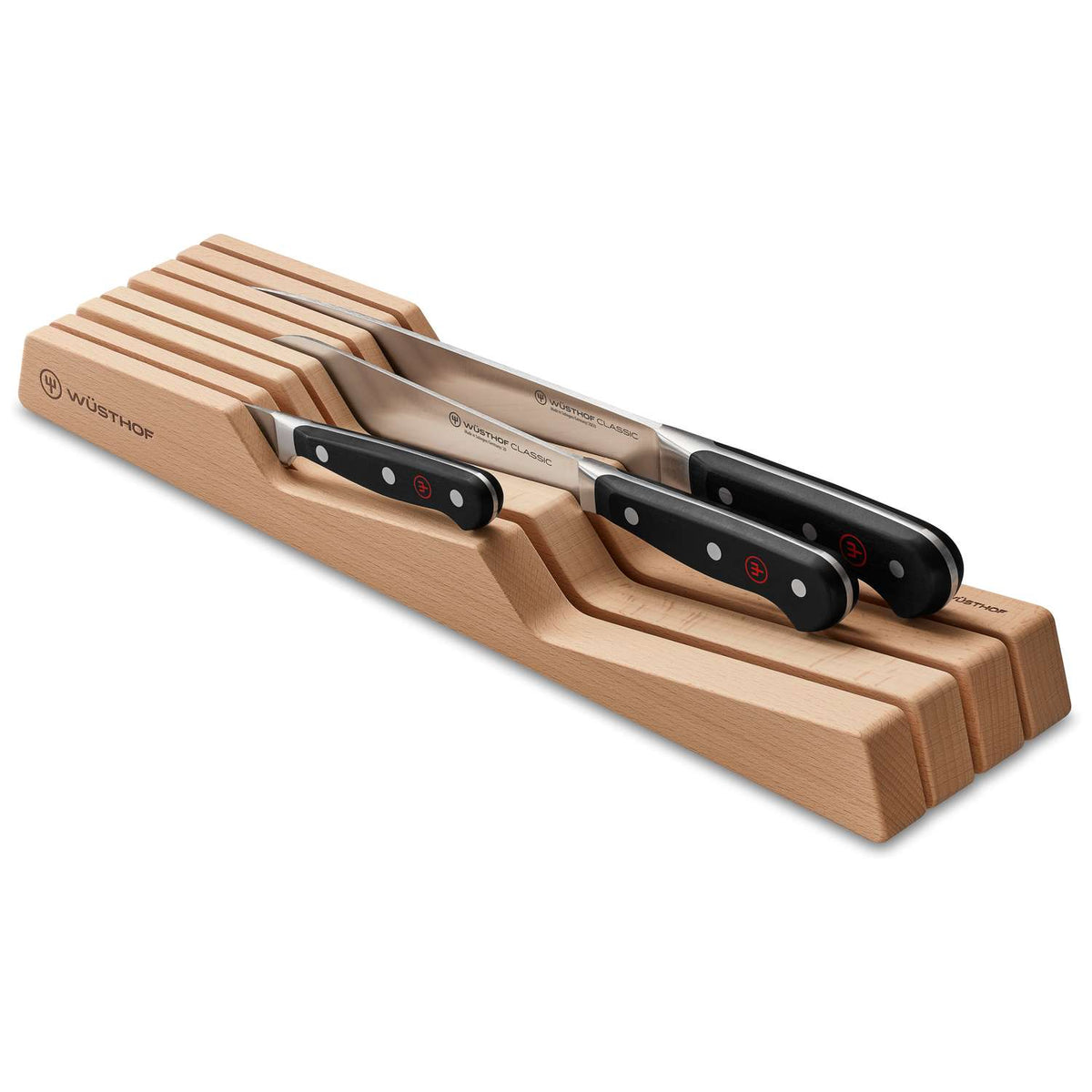 Wusthof Beechwood Knife Organiser Empty 7 Slots 2159620701