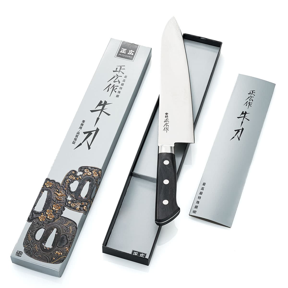 Masahiro Chef's Knife 27 cm Pure Carbon 13013