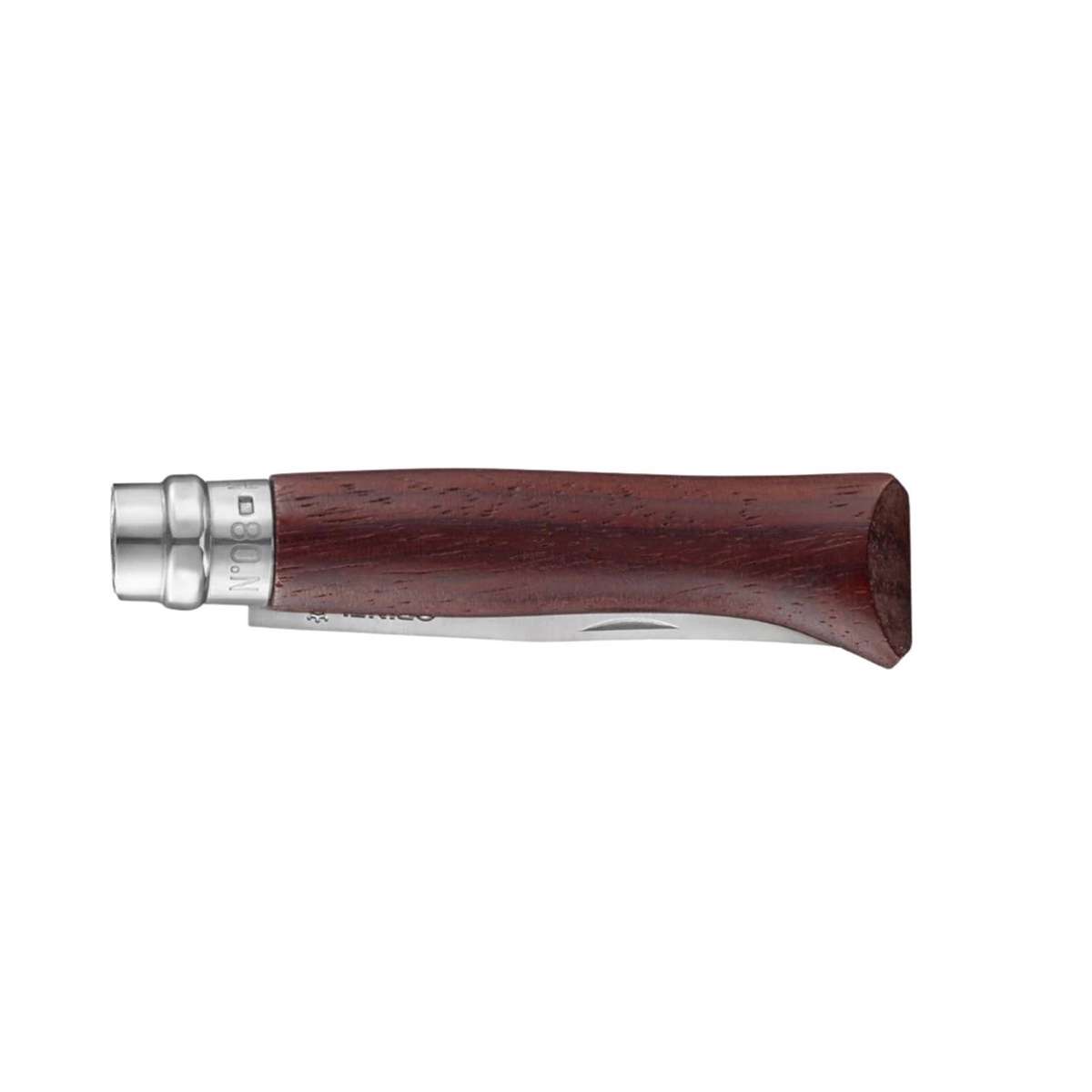 Opinel Pocket Knife 8.5 cm Padouk Handle No 8 Classic Wood 226086