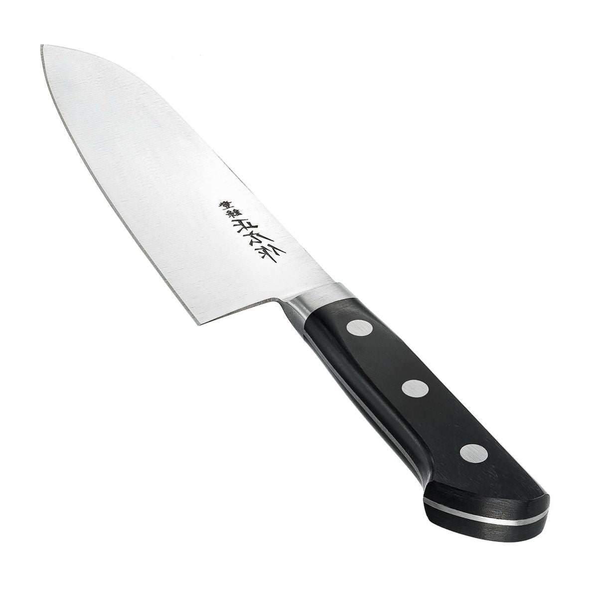Masahiro Santoku Knife 17.5 cm Pure Carbon 13023