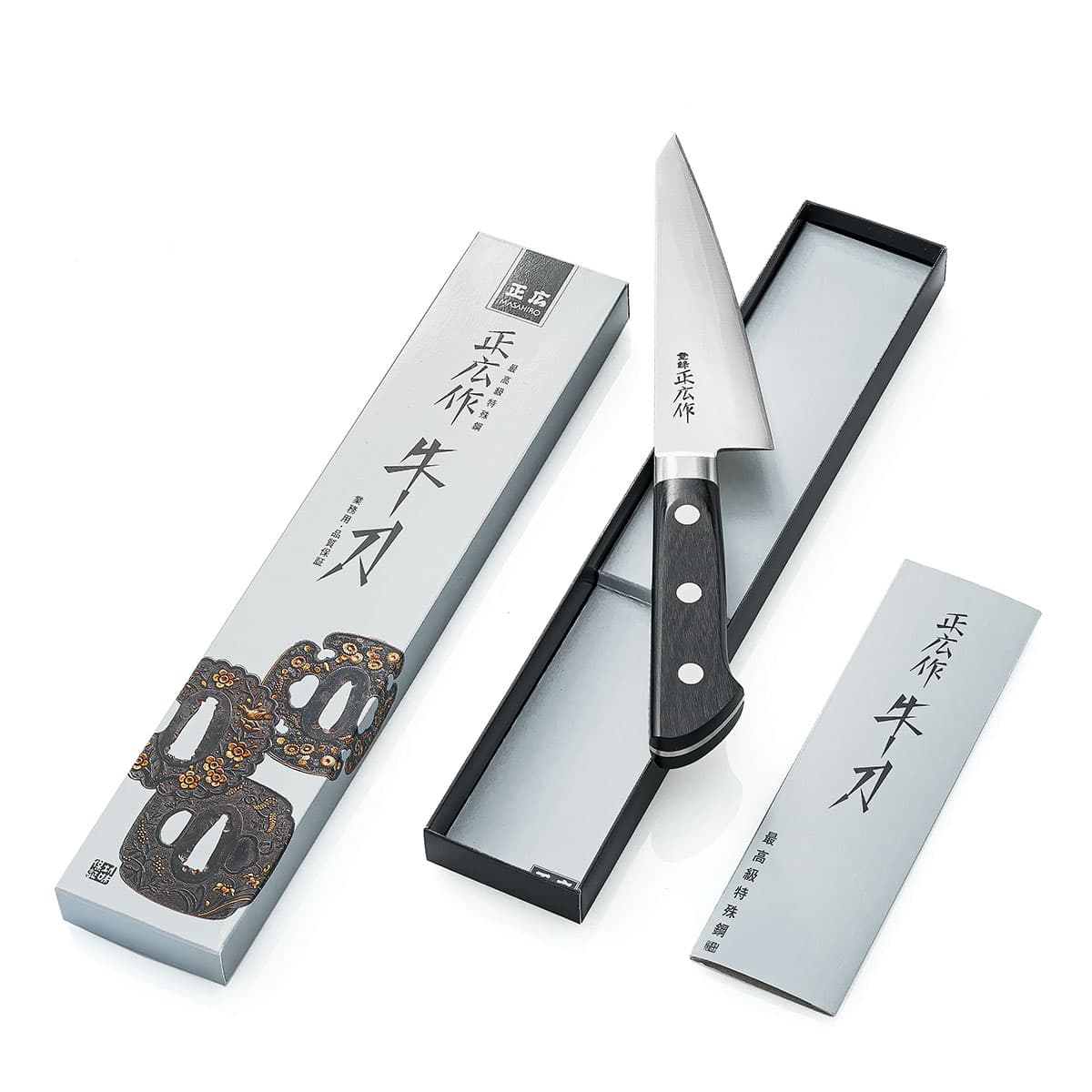 Masahiro Boning Knife 15 cm Pure Carbon 13006
