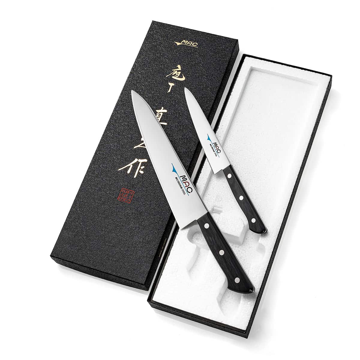 MAC Knives Set 2 pcs In Gift Box Chef Series H-30