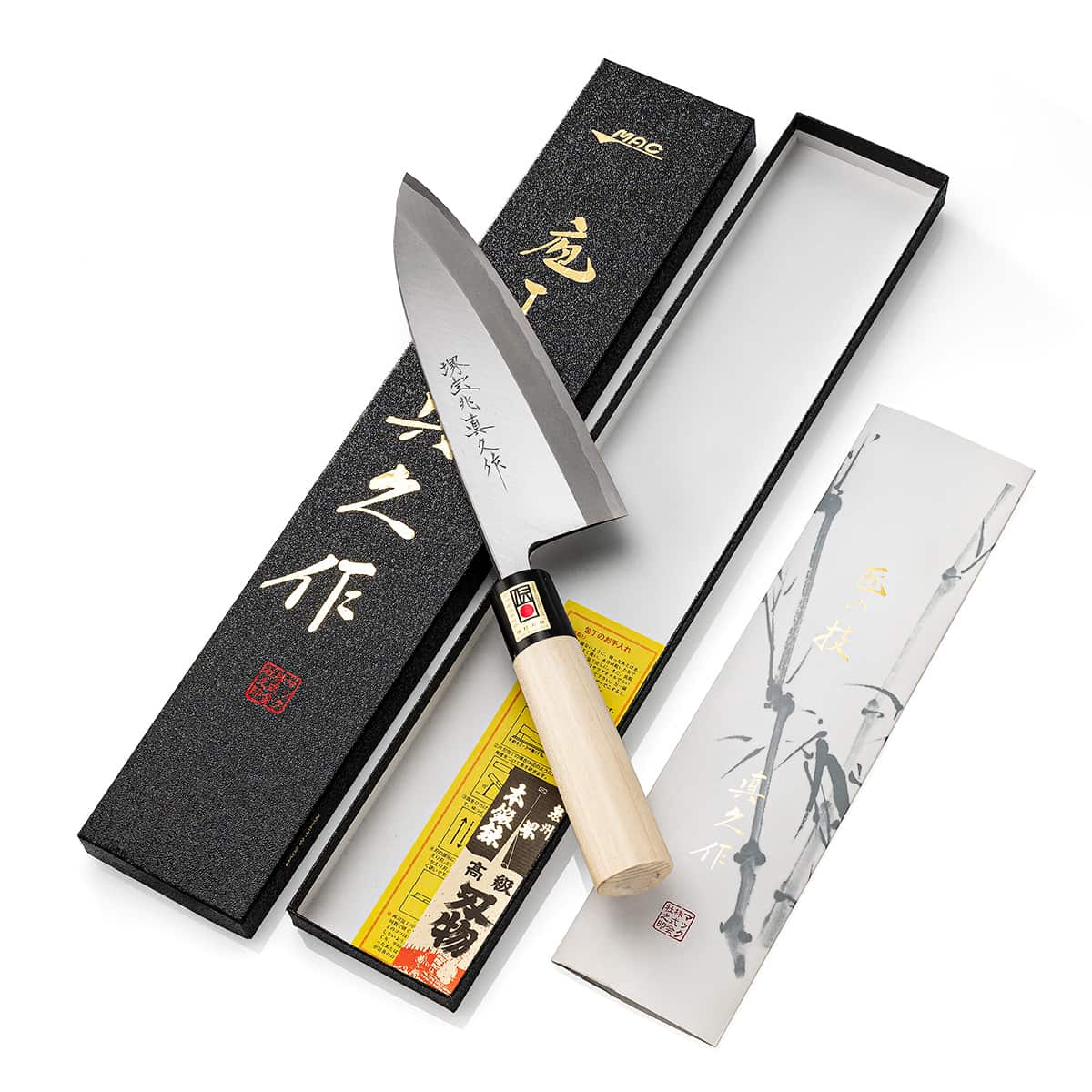 MAC Handmade Shirogami Deba Knife 30 cm HO Series HO-DE-210