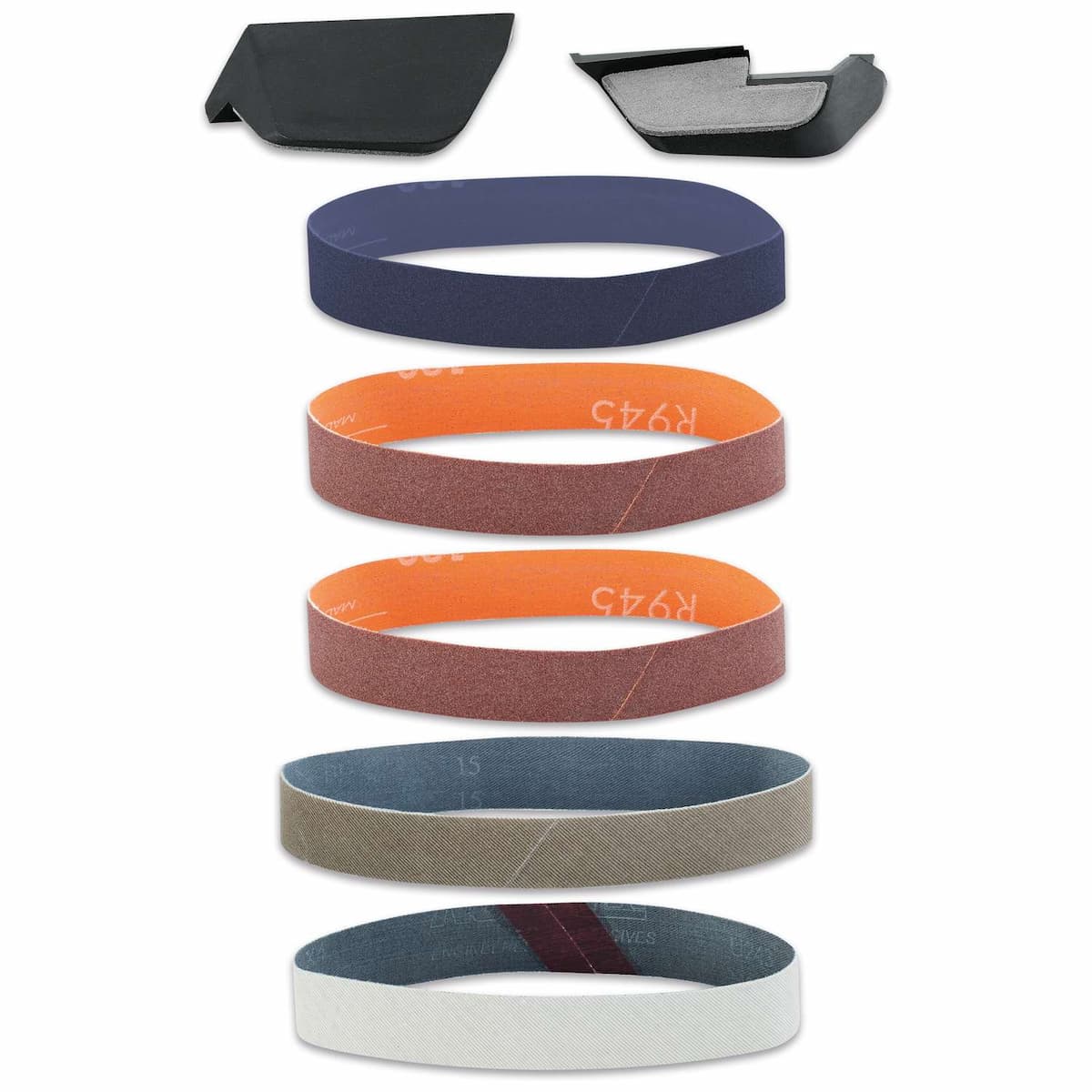 Wusthof Sharpening Guide and Edge Replacement Sharpening Belt 6 pcs Set Wusthof 3069730401