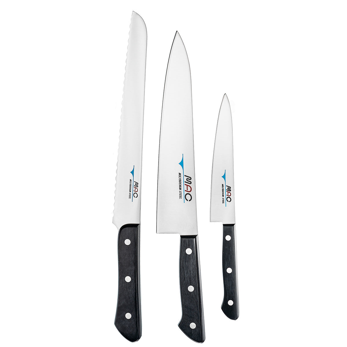 MAC Knives Set 3 pcs In Gift Box Chef Series CHEF-33