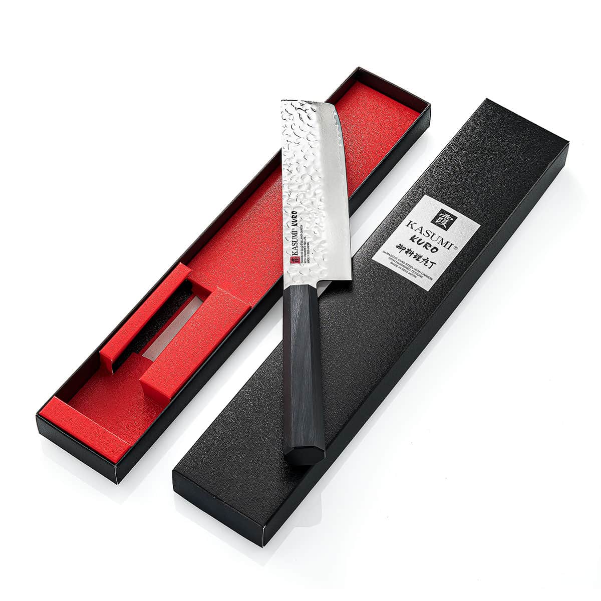 Kasumi Damascus Nakiri Knife 16.5 cm Kuro KR-36017
