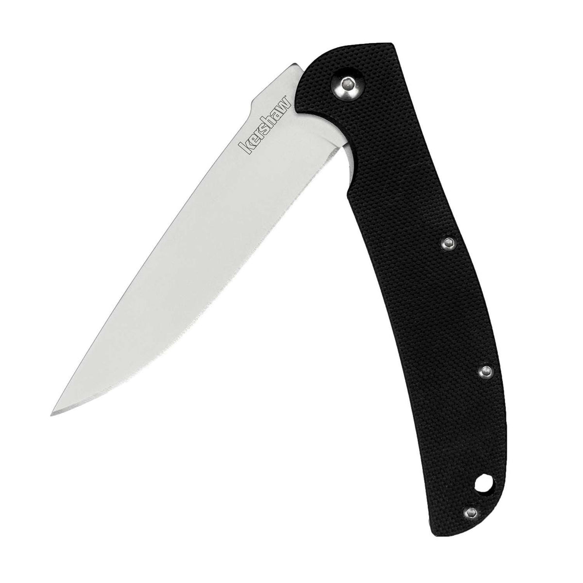 Kershaw Chill Bead-Blasted Pocket Knife 8 cm Black G10 Handle 57 gr 3410