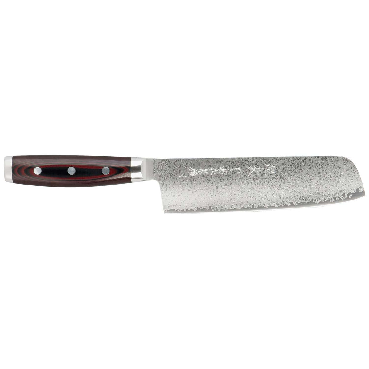 Yaxell Damascus Nakiri Knife 18 cm Super Gou 37104