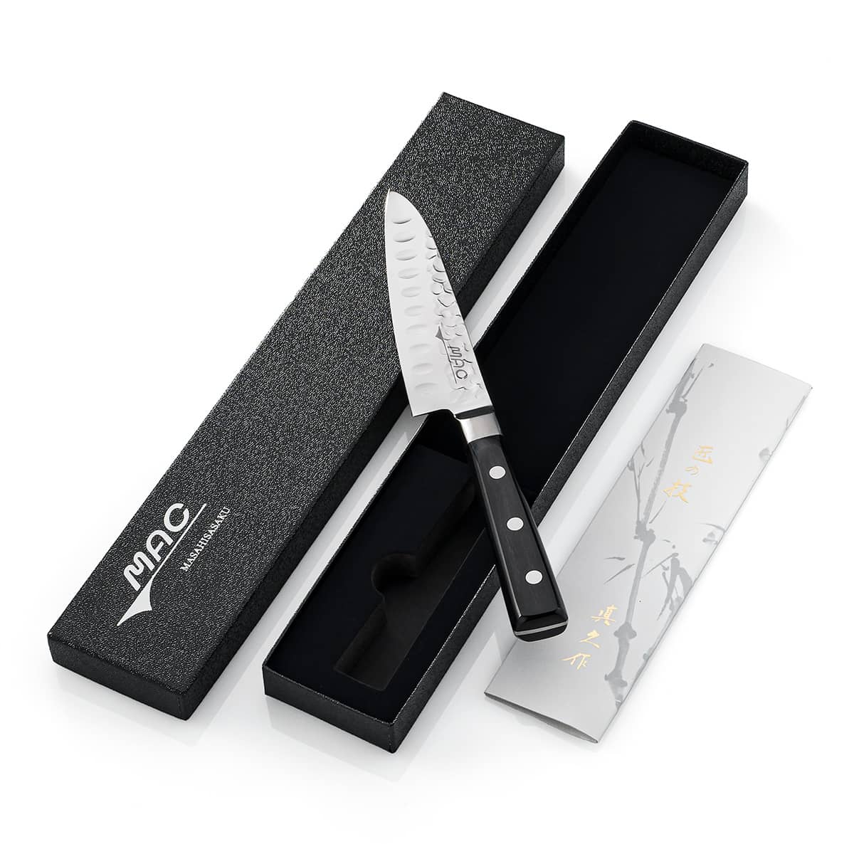MAC Hollow Edge Utility Knife 12 cm Tsuchime Series HP-PK-120