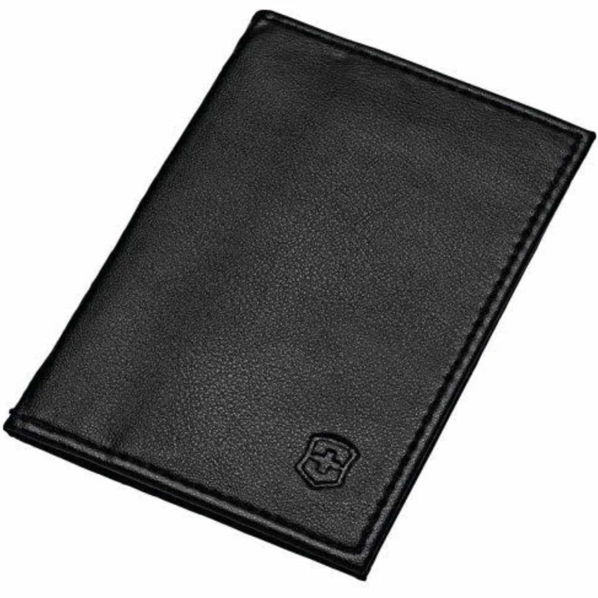 Victorinox Leather Pouch For Business And Credit Cards 73 mm Black 4.0873.L