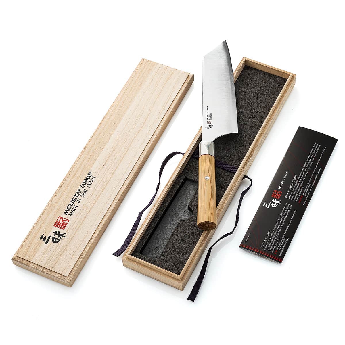 Mcusta zanmai Aogami Bunka Knife 18 cm Aogami Beyond ZBX-5016B