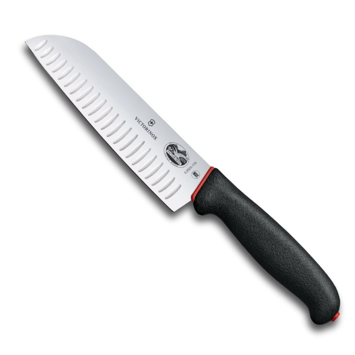 Victorinox Μαχαίρι Santoku 17 εκατ. με αυλακώσεις λαβή Dual Grip 5.2523.17D