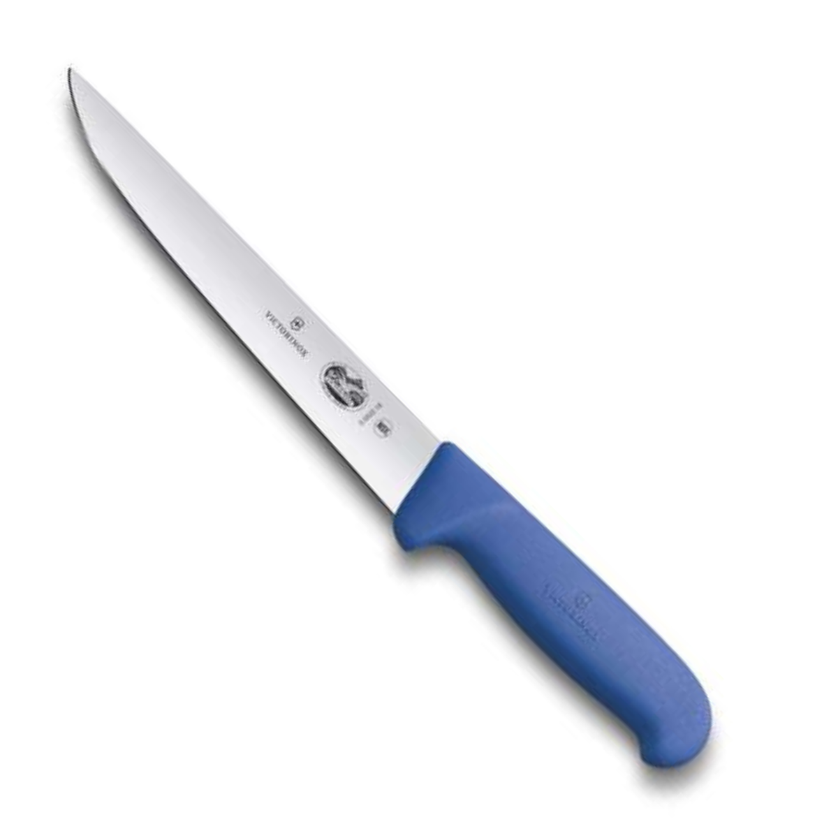 Victorinox Μαχαίρι κρέατος με στενή λάμα 18 εκατ. μπλε λαβή Fibrox 5.5502.18