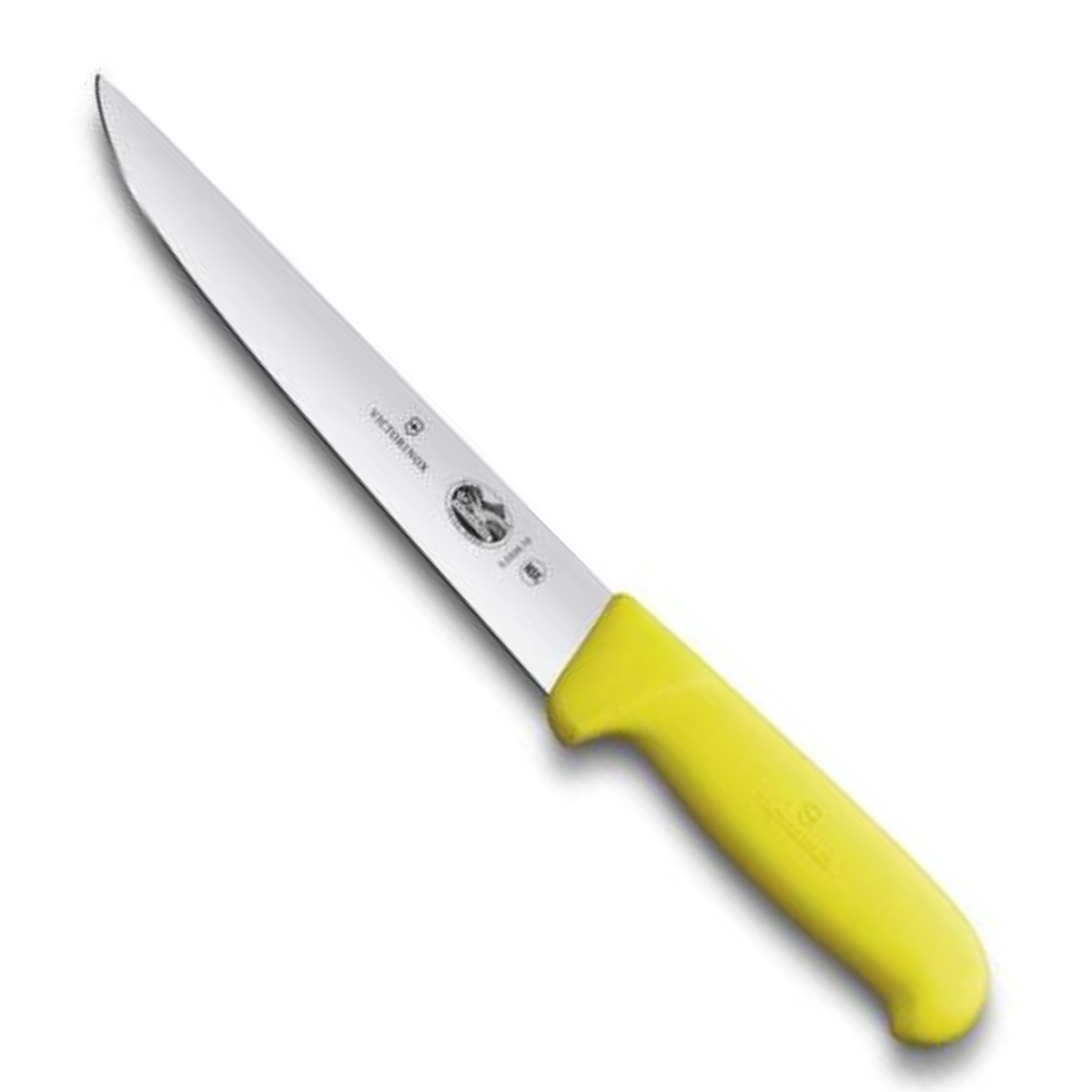 Victorinox Μαχαίρι κρέατος με στενή λάμα 20 εκατ. κίτρινη λαβή Fibrox 5.5508.20