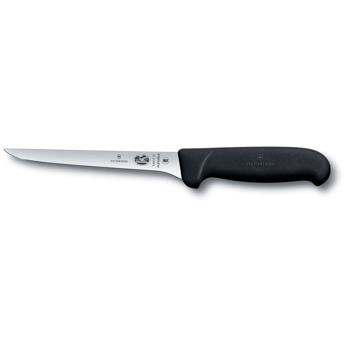 Victorinox Boning Knife Narrow Flexible Blade 15 cm Fibrox Handle 5.6413.15