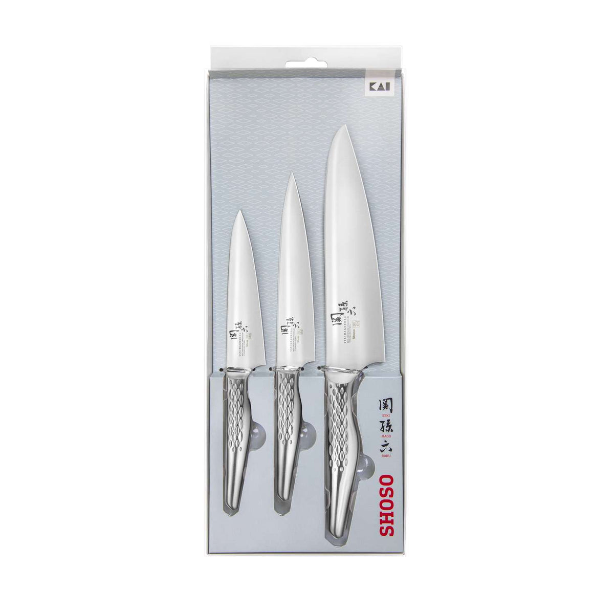 KAI Knives 3 pcs Set Seki Magoroku Shoso 51S-300
