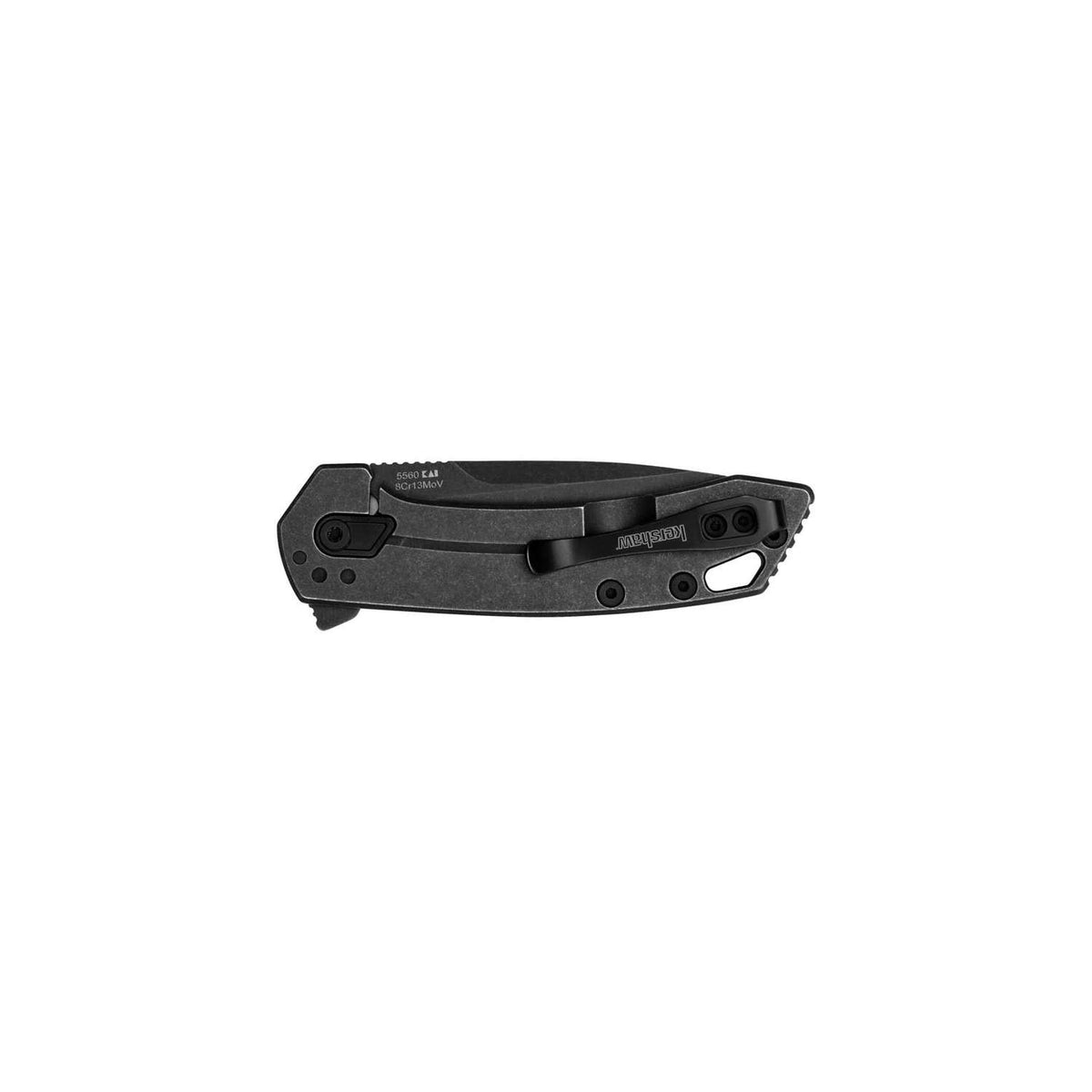 Kershaw Radar BlackWash Pocket Knife 7 cm Black Handle 94 gr 5560