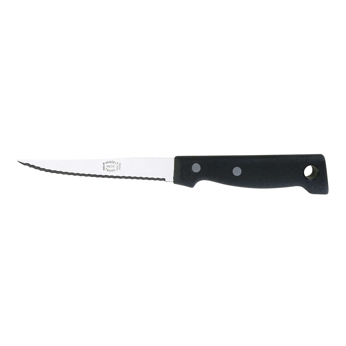 Andre verdier Serrated Steak Knife 11 cm Black Handle 57NRG