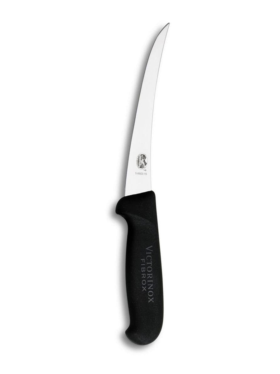 Victorinox Curved Boning Knife Narrow Blade 12 cm Fibrox 5.6603.12