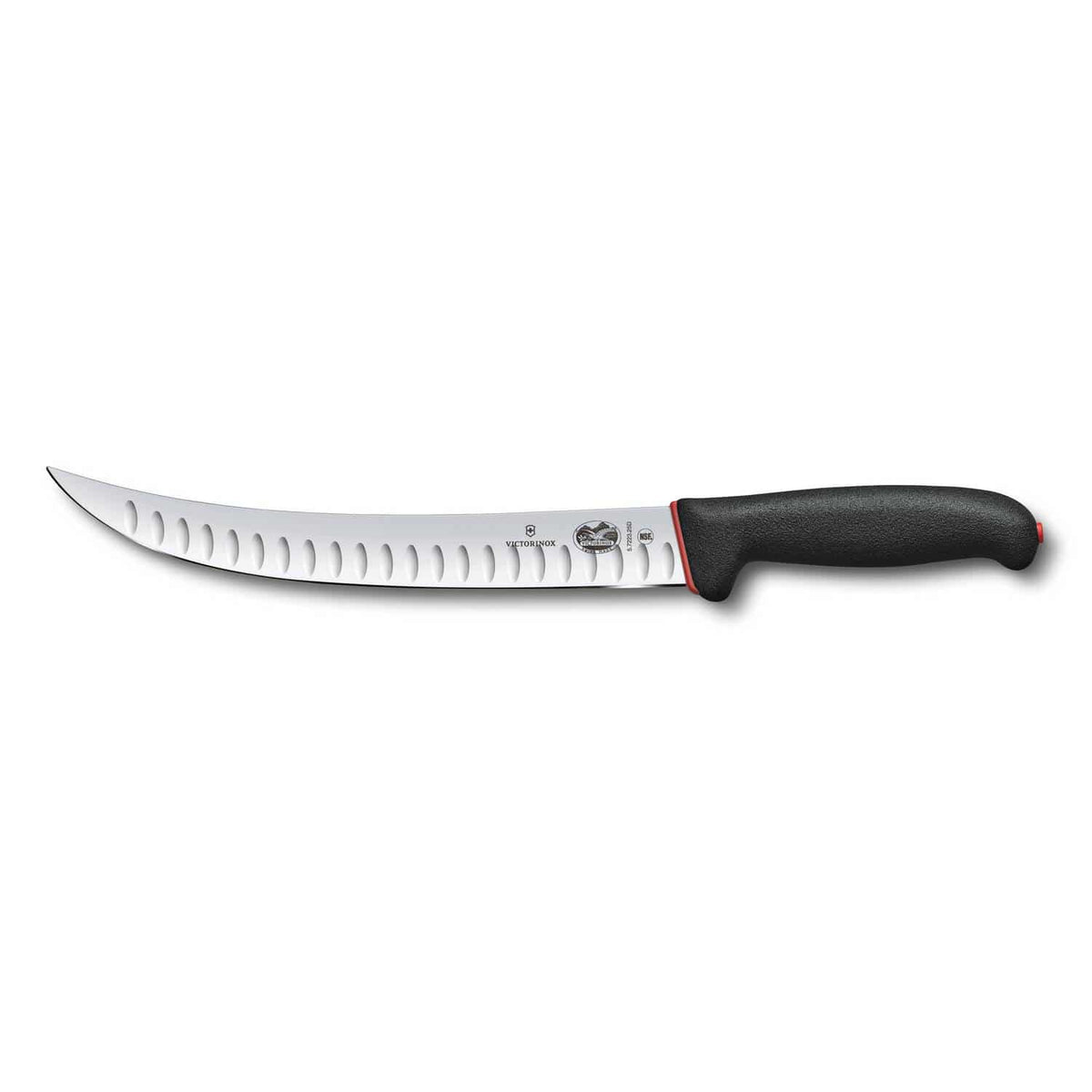 Victorinox Hollow Edge Sticking Knife Curved Narrow Blade 25 cm Dual Grip Handle 5.7223.25D