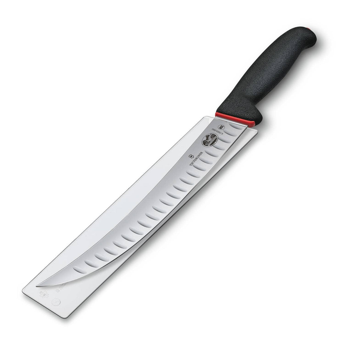 Victorinox Hollow Edge Sticking Knife Curved Narrow Blade 25 cm Dual Grip Handle 5.7223.25D