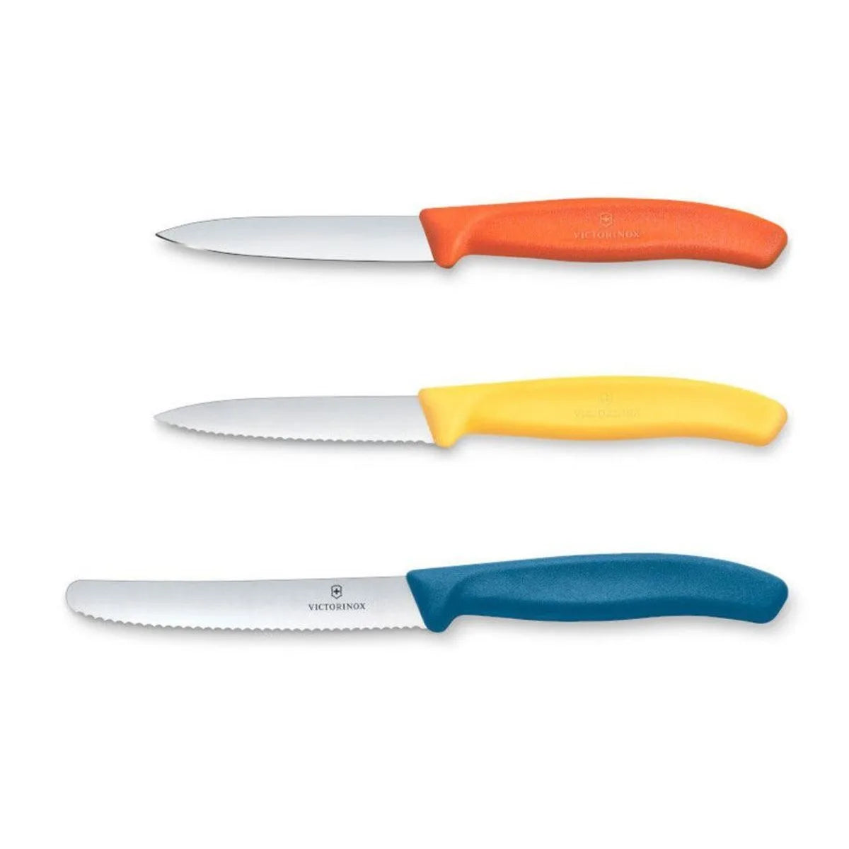 Victorinox Μαχαίρια κουζίνας πολύχρωμη λαβή σετ 3 τμχ Swiss Classic