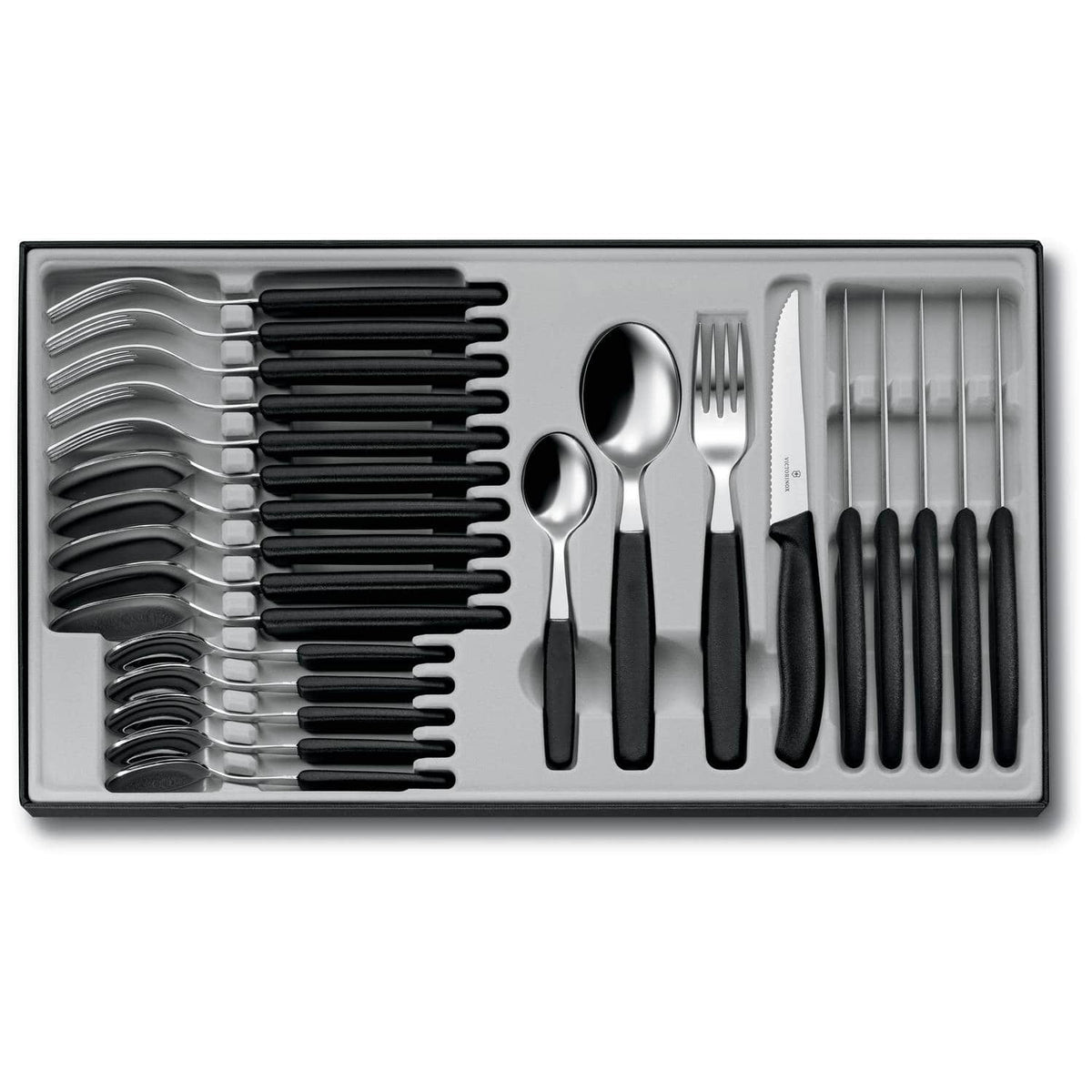 Victorinox Stainless Steel Cutlery Set 24 pcs Swiss Classic 6.7233.24