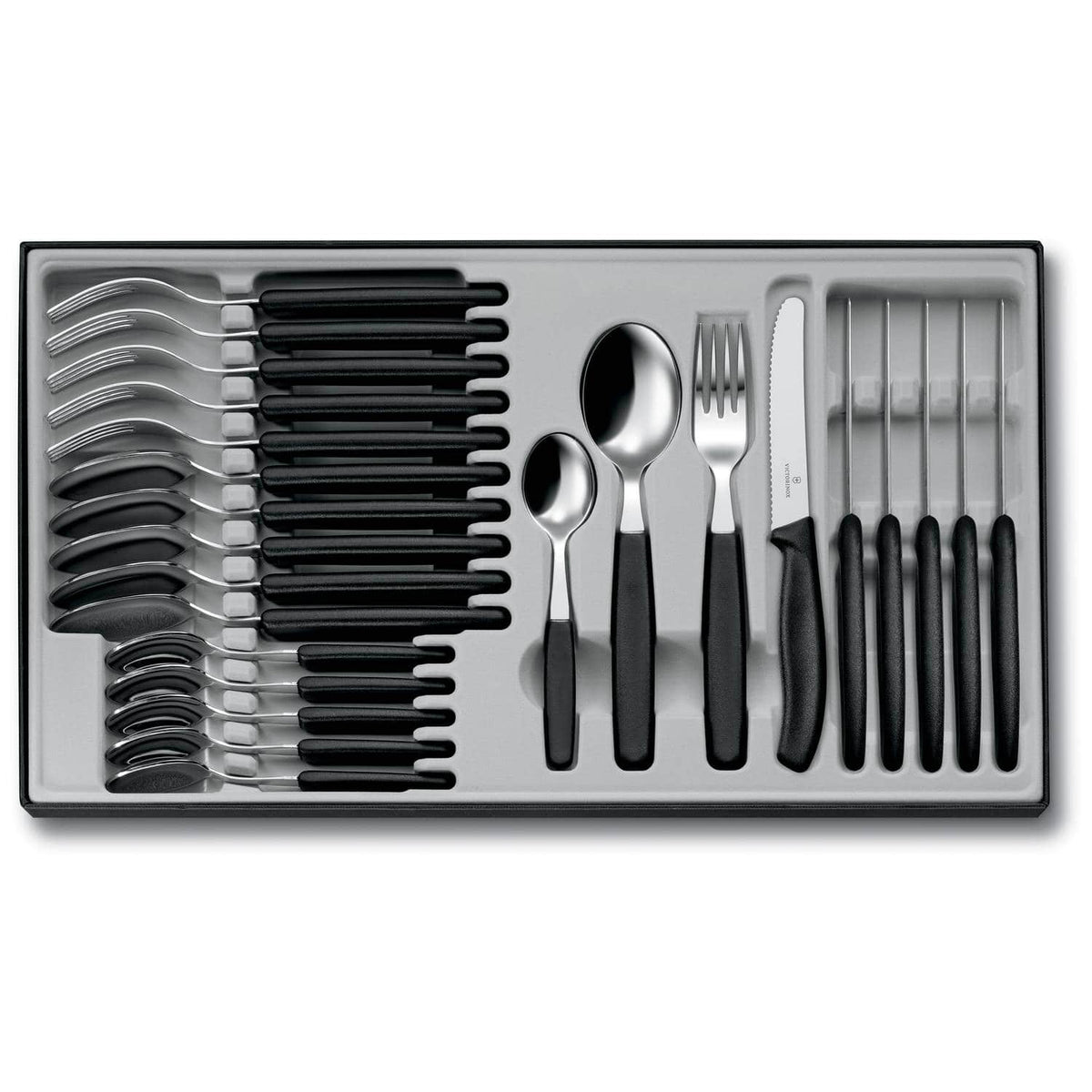 Victorinox Stainless Steel Cutlery Set 24 pcs Swiss Classic 6.7833.24