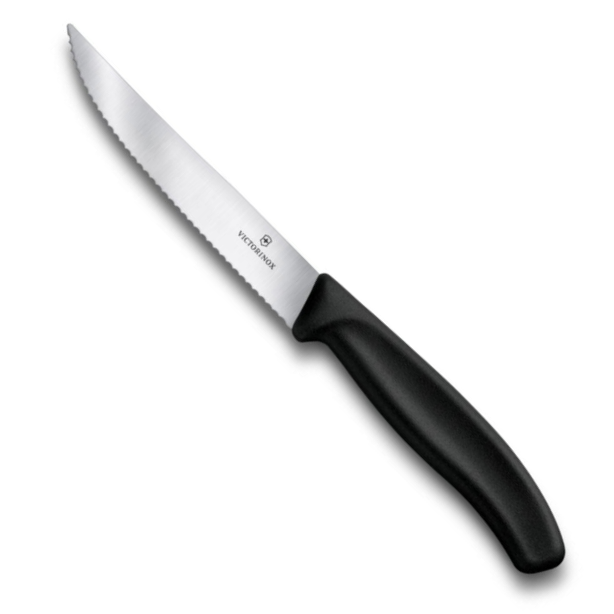 Victorinox Μαχαίρι steak και pizza 12 εκατ. οδοντωτό μαύρη λαβή Gourmet Swiss Classic 6.7933