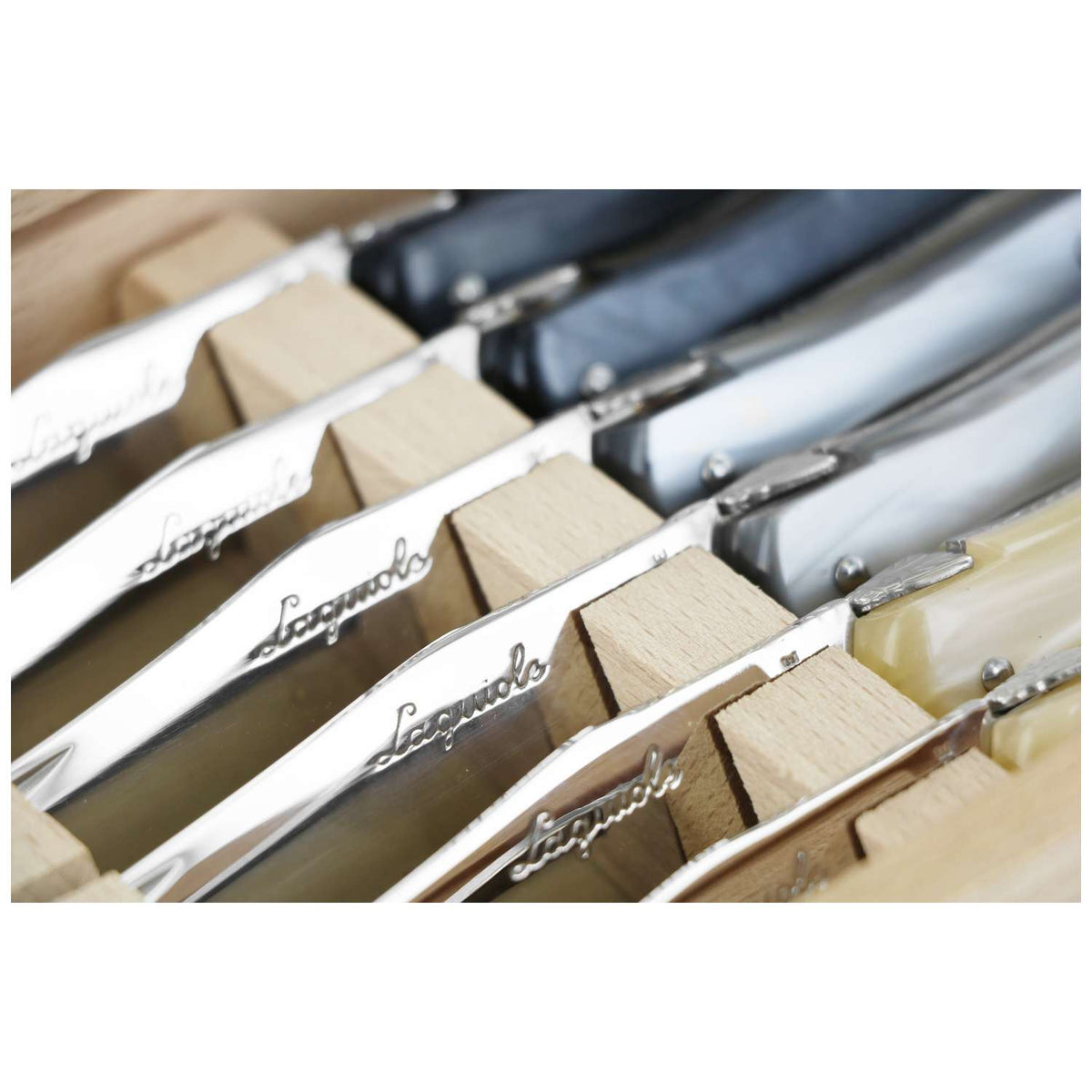 Andre verdier Steak Knife 12 cm 6-Piece Set Gift Box Neutral Laguiole Deluxe